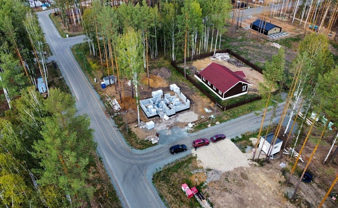 Стены дома первого этажа ГК Урвл-Строй