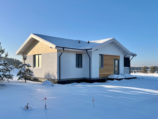 IЗимний вид проект Family House